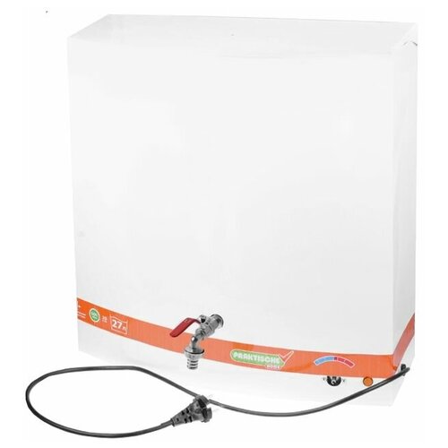 Электроводонагреватель дачный садовый 27 л металл бак белый PRAKTISCHE HOME 262700₽