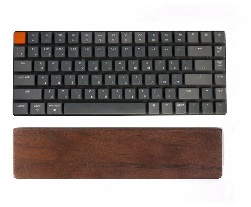 Деревянная подставка под запястья Keychron PR4 для клавиатур серии K3
