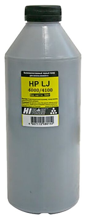 Тонер Hi-Black для HP LJ 4000/ 4100, Тип 2.2, Black, 500 г, канистра