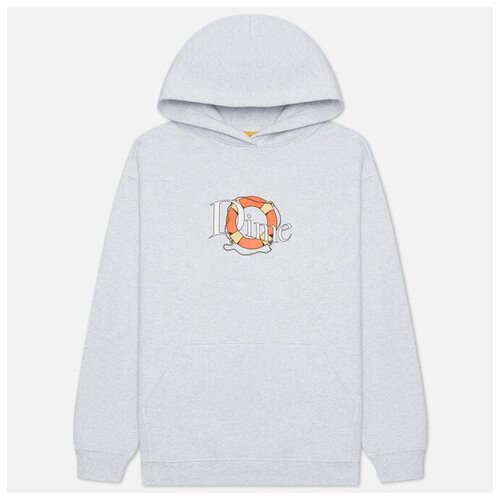 фото Мужская толстовка dime dime classic sos hoodie серый , размер l