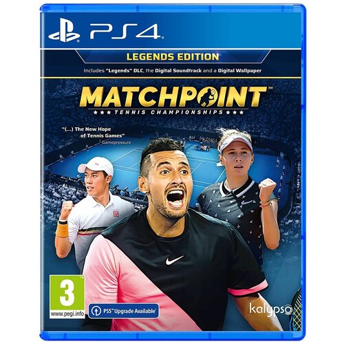 Matchpoint: Tennis Championships - Legends Edition (PS4) matchpoint – tennis championships soundtrack