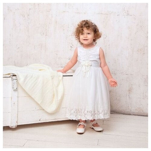 фото Платье "эллина" 92, белый littlestar