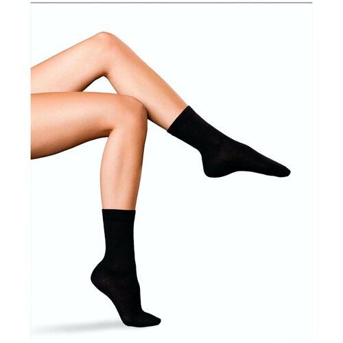фото Женские носки falke, размер 35-36, черный