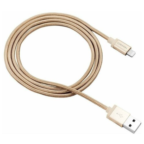 Кабель Canyon USB - Lightning, 1м, Canyon (CNS-MFIC3GO)