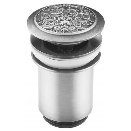 Донный клапан Клик-клак ZorG Antic AZR 2 SL серебро 3000₽