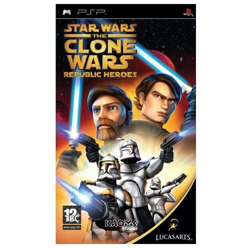 Видеоигра Star Wars The Clone Wars: Republic Heroes (PSP)
