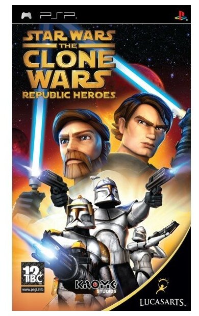Star Wars The Clone Wars: Republic Heroes (PSP) английский язык