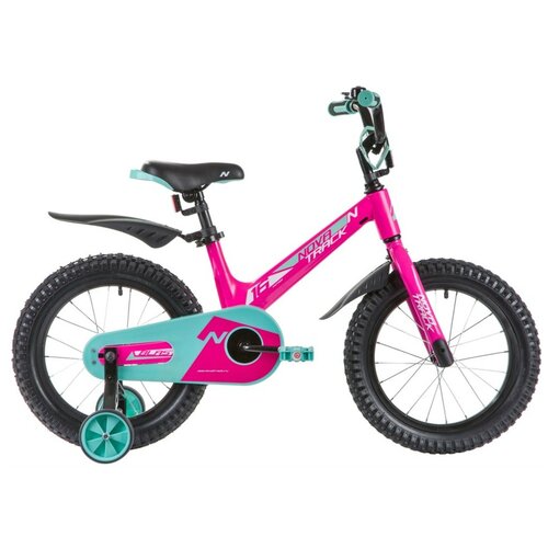 Детский велосипед Novatrack Blast 16, год 2021, цвет Розовый