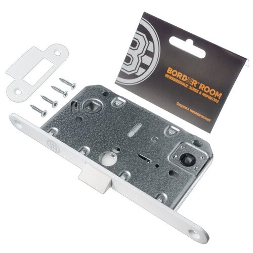 Защелка BORDER ROOM WC под фиксатор белый 96 mm пластиковый язычек