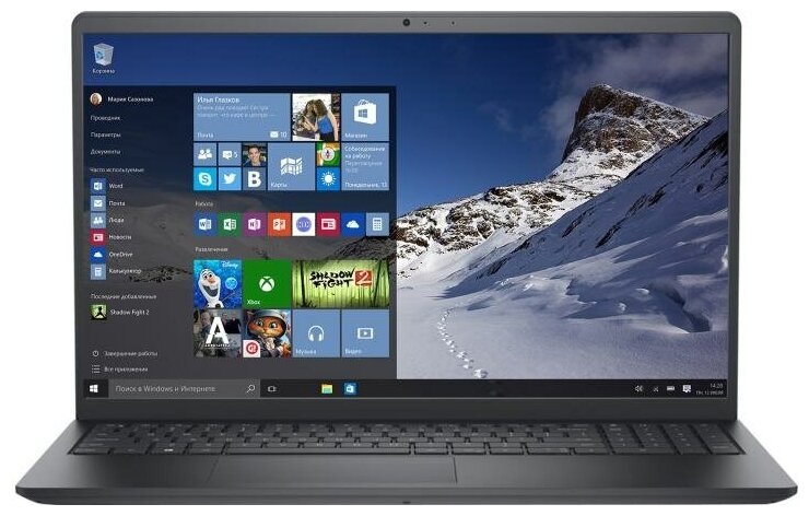 Ноутбук Dell Vostro 3510 i5 1135G78GbSSD256GbMX350 2Gb156WVAWVAFHDW10ProupgW11Problack