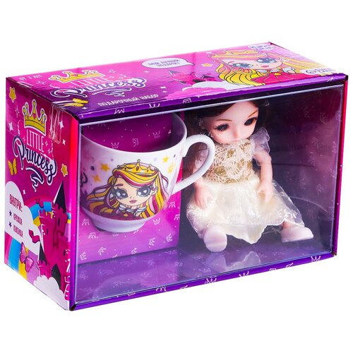 Кукла Happy Valley подарочный набор Little Princess, 7152454 разноцветный