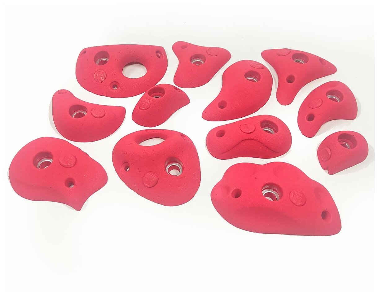 Зацепы для домашнего скалодрома LP-R - 12 шт.