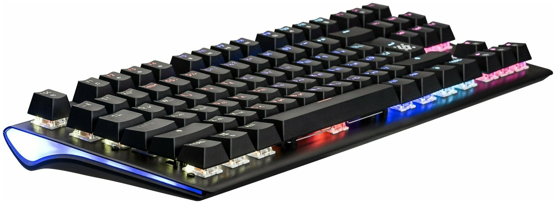 Механическая клавиатура DEFENDER Dark Arts GK-375 RU Rainbow87 клавиш