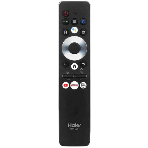 Пульт Haier HTR-U29 (заменяет Haier HTR-U29R) для Smart ТВ с голосовым управлением Google Assistant haier htr u29rg htr u29r в сером корпусе smart пульт с голосовым управлением