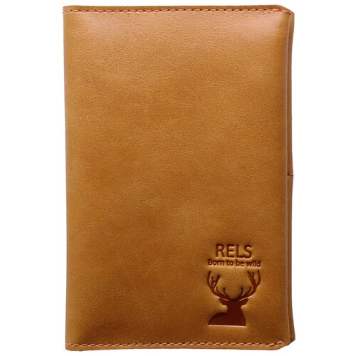 Обложка д/паспорта Rels Freddy Wild (цвет желтый) 72 1623 721623