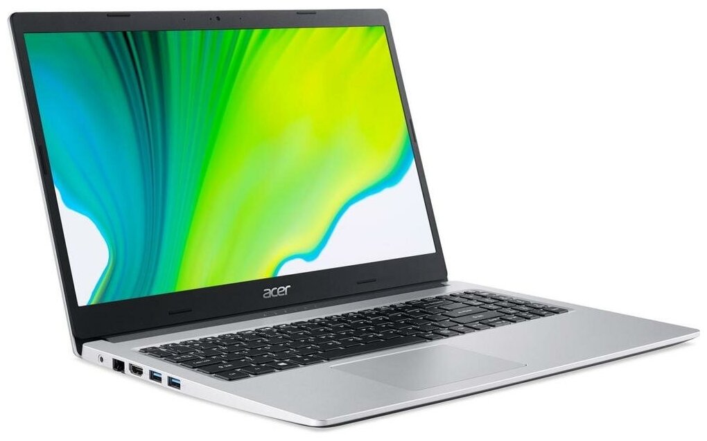 Ноутбук Acer Aspire 3 A315-23-R6KB 156 FHD TNAMD Athlon Silver 3050U8GB128GB SSDRadeon HDEndless OSNoODDсеребристый NX HVUER00E
