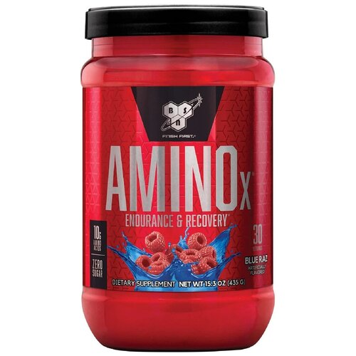 фото Аминокислотный комплекс bsn amino-x (435 гр ежевика