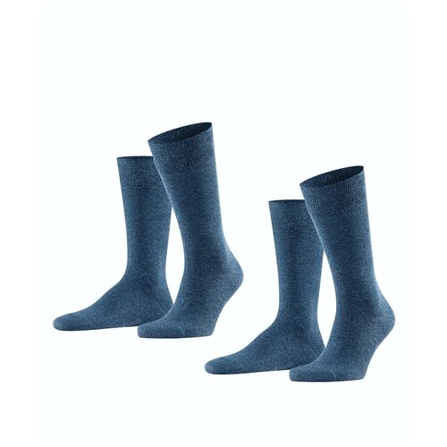 Мужские носки FALKE Swing 2-Pack 14633 (Синий (6490) 39-42)