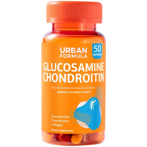 Urban Formula Glucosamine Chondroitin капс., 50 шт.