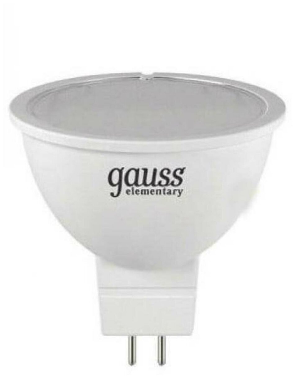 Светодиодная лампа Gauss Elementary MR16 11W 850lm 3000K GU5.3 LED 1/10/100 - фотография № 8