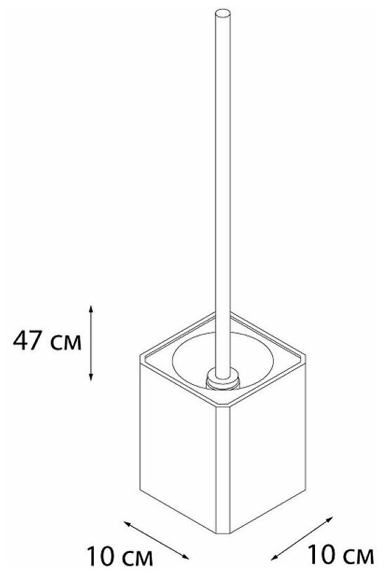 Ерш напольный FX-232-5 "DONY" - фотография № 3