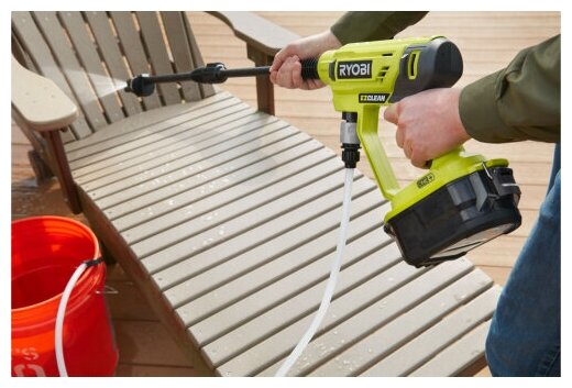 Ryobi ONE+ Моечная машина RY18PW22A-140 5133005054 - фотография № 3