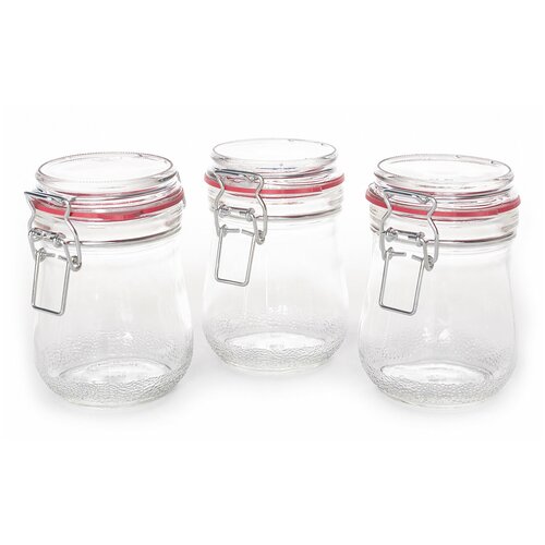 Набор банок 0,5л с замком, 3шт.