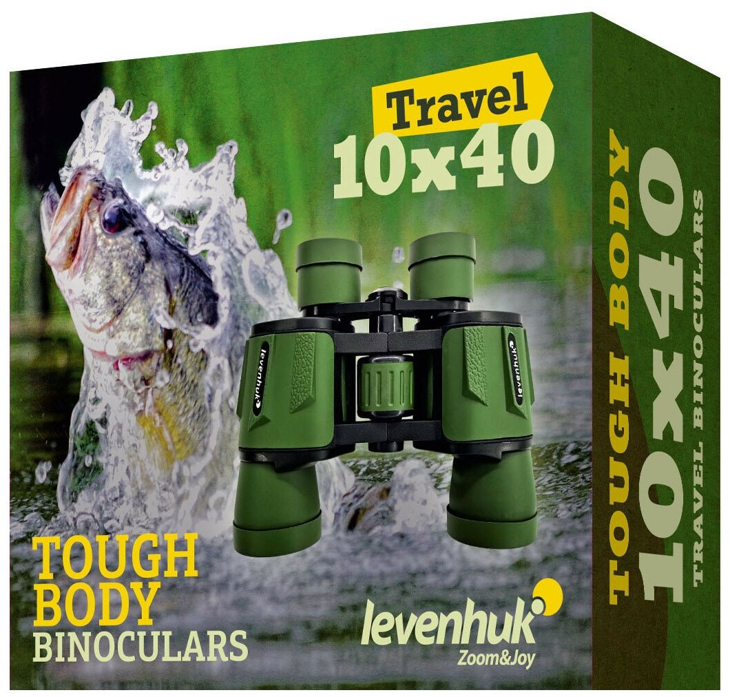 Бинокль Levenhuk (Левенгук) Travel 10x40