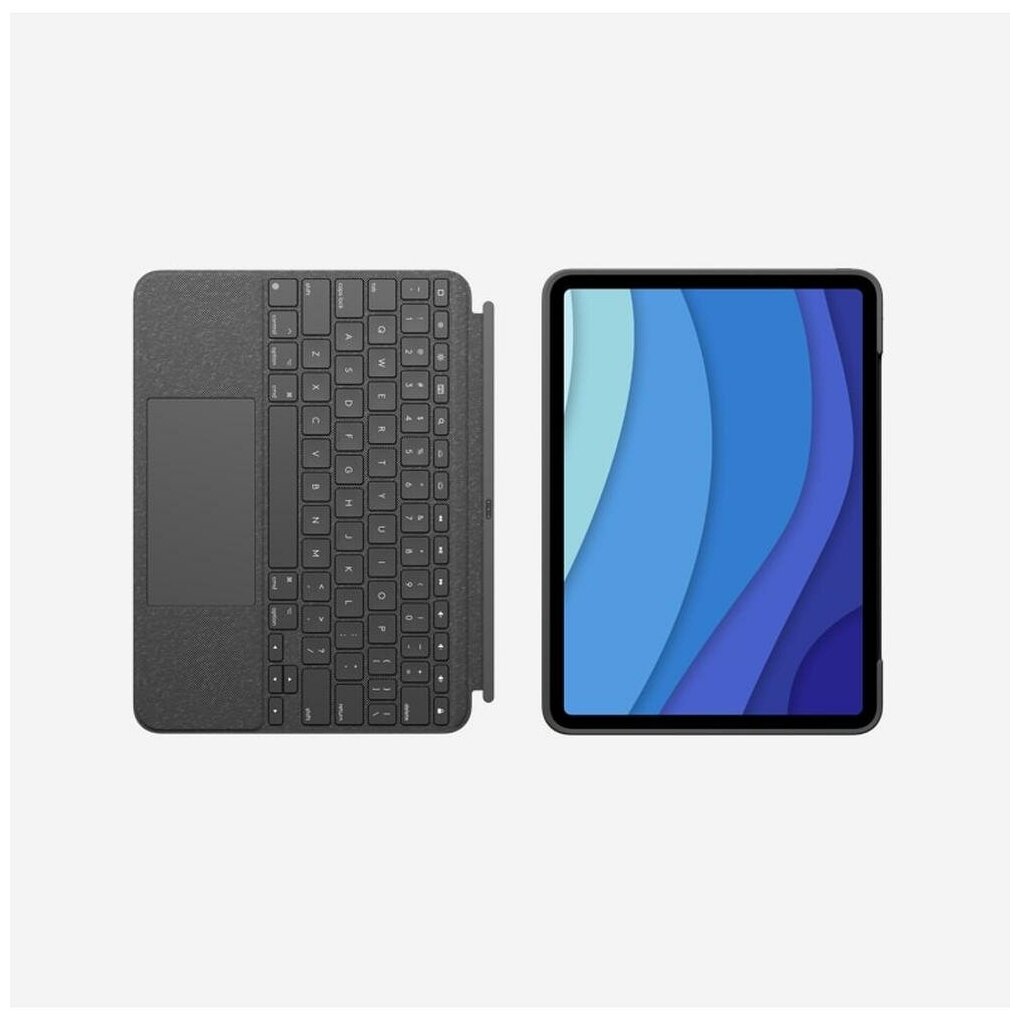 Чехол для iPad Pro 129 (2021) Logitech Keyboard Combo Touch Black