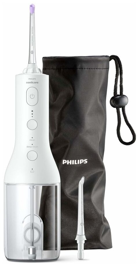 Ирригатор Philips HX3806/31, белый - фотография № 3