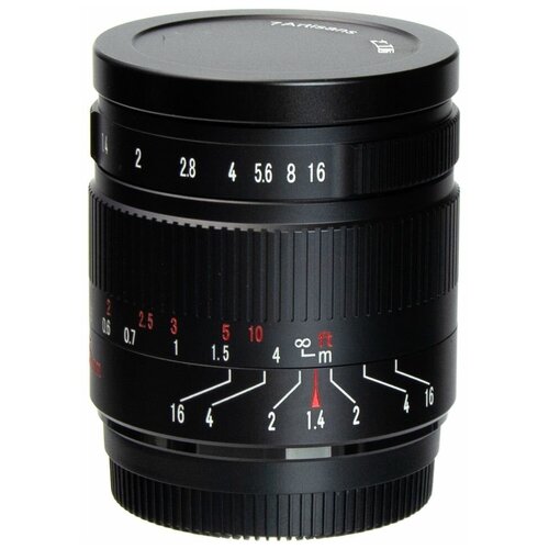 Объектив 7artisans 55mm F14 II Fuji X черный 804000₽