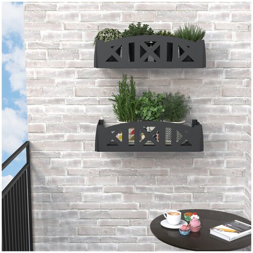 Ящик для цветов, балконный ящик, кашпо 