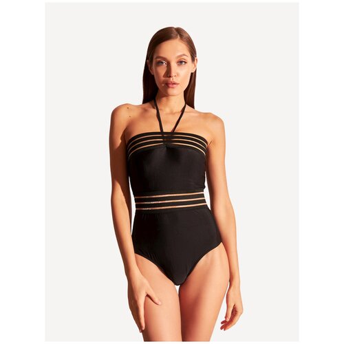 Купальник слитный Love Skin Розовый Черный S 1250₽