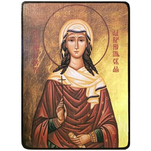 Икона Елисавета Адрианопольская, размер 19 х 26 см