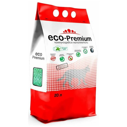 Комкующийся наполнитель ECO-Premium Алоэ, 5л, 1 шт.