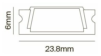 Алюминиевый профиль Maytoni Technical Led strip ALM002S-2M