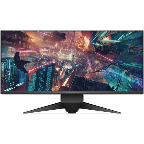 34.1 Монитор Alienware AW3418DW, 3440x1440, 120 Гц, IPS, серый benq 27 pd2700q ahva led 2560x1440 4ms 300cd m2 20m 1 178° 178° hdmi dp1 2 minidp1 2 usb 2 0 2 картридер speakers has pivot tilt sw