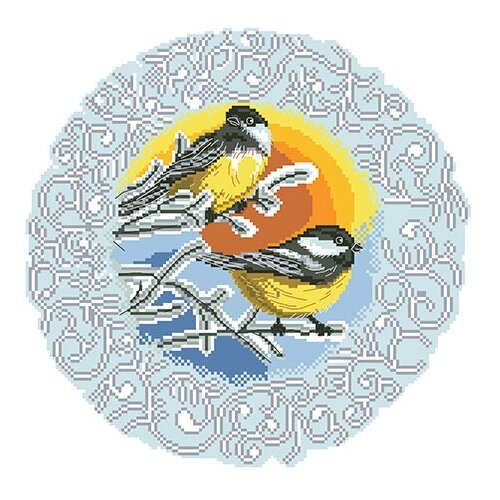 Набор для вышивания 'Зима' 35*35 см