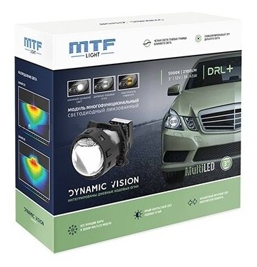 Светодиодный модуль дальнего/ближнего света MTF light BI LED Dynamic Vision Multi LED 3.0