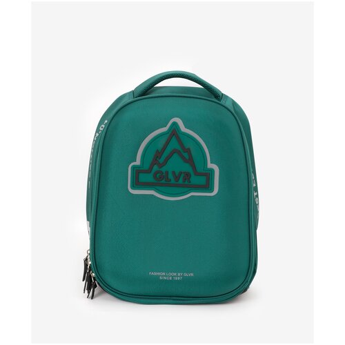 Рюкзак влагостойкий жесткой формы зеленый Gulliver , мод. 222GSUMA2100
