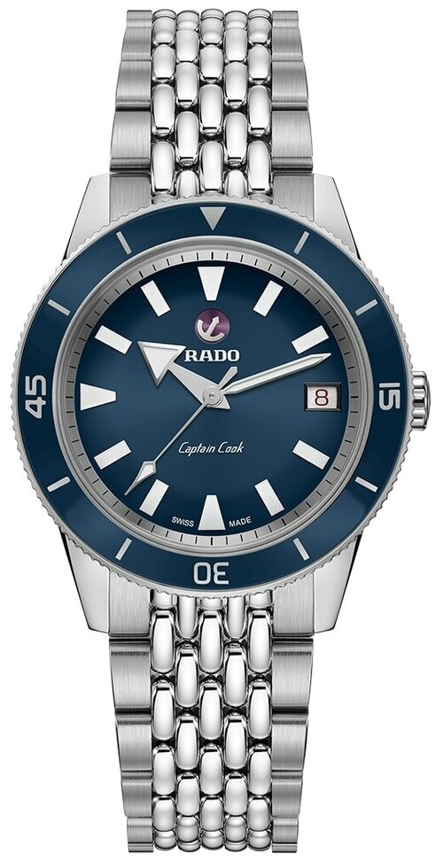 Наручные часы RADO 01.763.0500.3.020, синий, серебряный