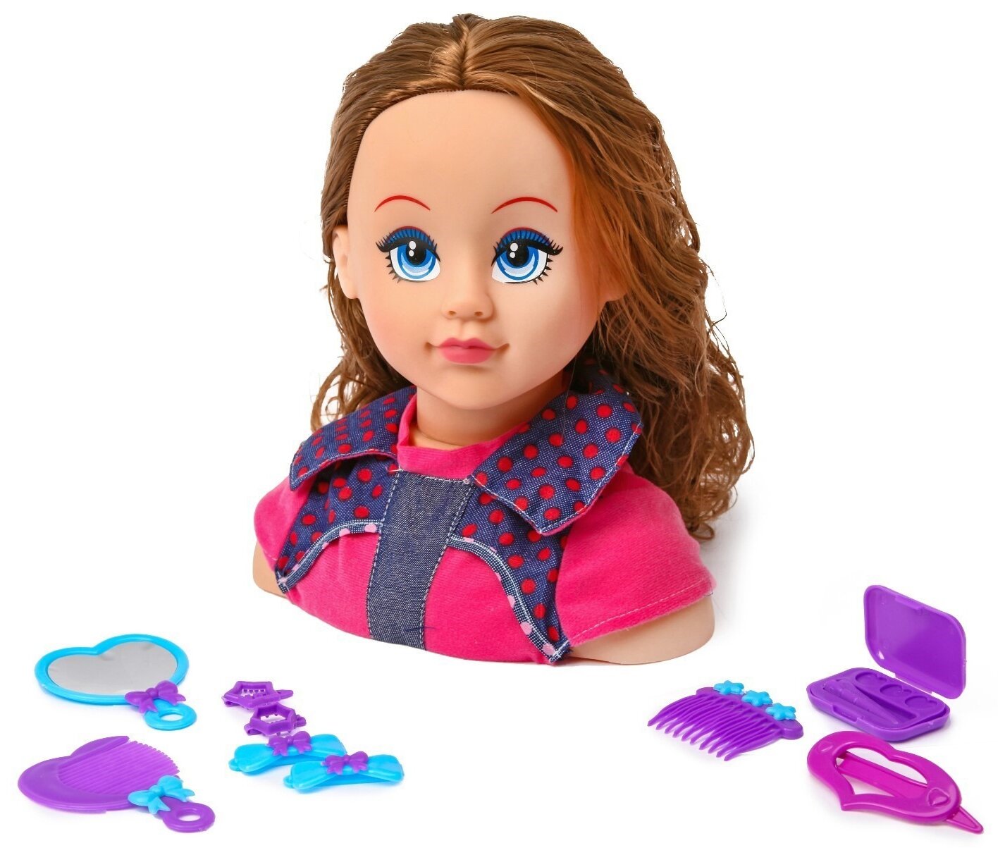Кукла-торс Сима-ленд Карина с аксессуарами, 2829733 разноцветный