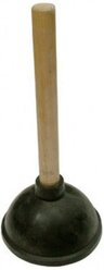 Вантуз конический большой с деревянной ручкой симтек (5-0005)