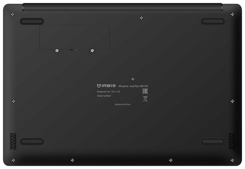 Ноутбук Irbis NB104 N40204GB64GB eMMCHD graphics 600116 1366768 IPSWiFiBTcamWin10Problack