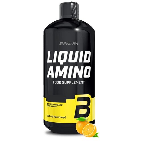 bcaa biotechusa liquid amino лимон 1000 мл Аминокислотный комплекс BioTechUSA Liquid Amino, апельсин ,1000 мл.