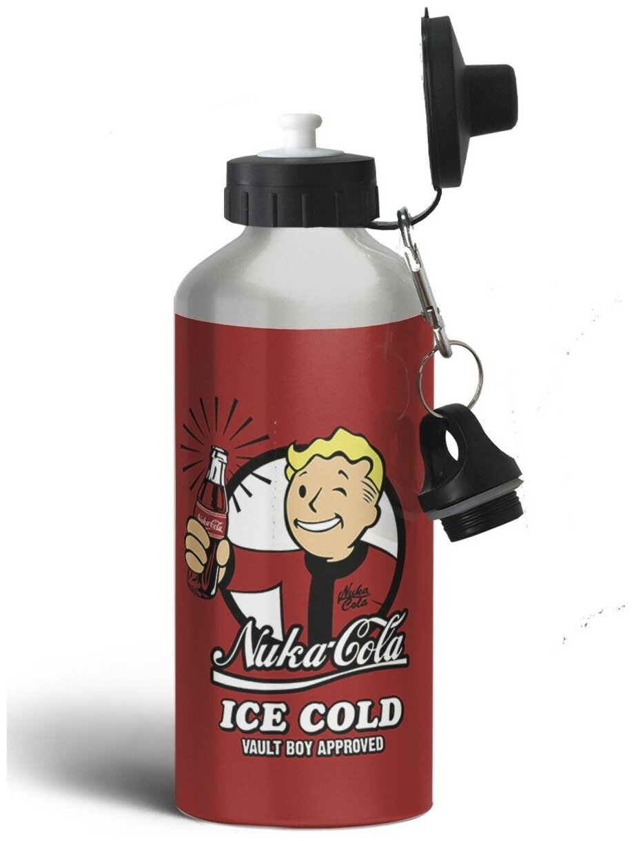 Бутылка спортивная, туристическая фляга Fallout нука кола - 613