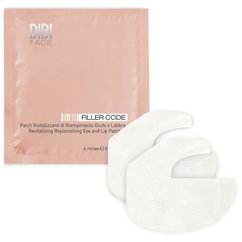 DIBI Milano FILLER CODE Ревитализирующие патчи для области вокруг глаз и губ 4 упаковки x 2 шт (6 мл)