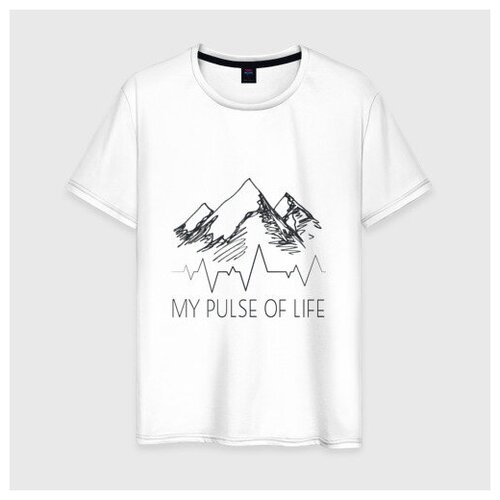 Мужская футболка хлопок альпинизм