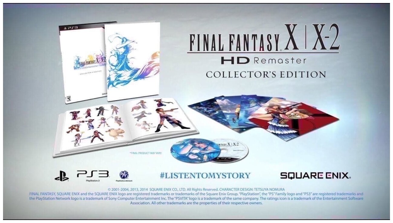 Игра для Playstation 3: Final Fantasy X/X-2 HD Remaster Collector's Edition