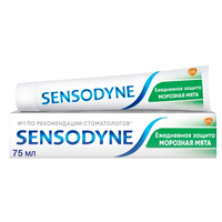 Зубная паста Sensodyne Ежедневная защита Морозная мята, 75 мл